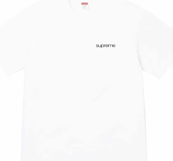 S White Short Black Information Store Tee L M XL NYC 23FW sleeved and 0330